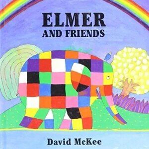 ELMER AND FRIENDS (COLLECTION OF 4 ELMER STORIES) By David Mckee -Hardcover NEW